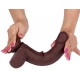 Slidy Realistic Dildo Dual Layer Retractable and Adjustable 9