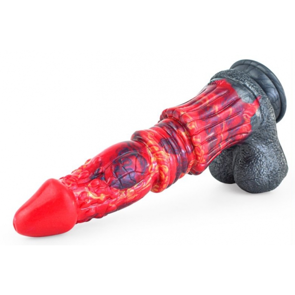 Dragon Color Silicone Dildo - 08