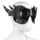 Steampunk Wing Splice Masquerade Mask