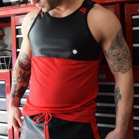 Breedwell DOMINADOR Tank Top Black-Red