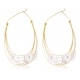 Gold Ear Earrings 10cm