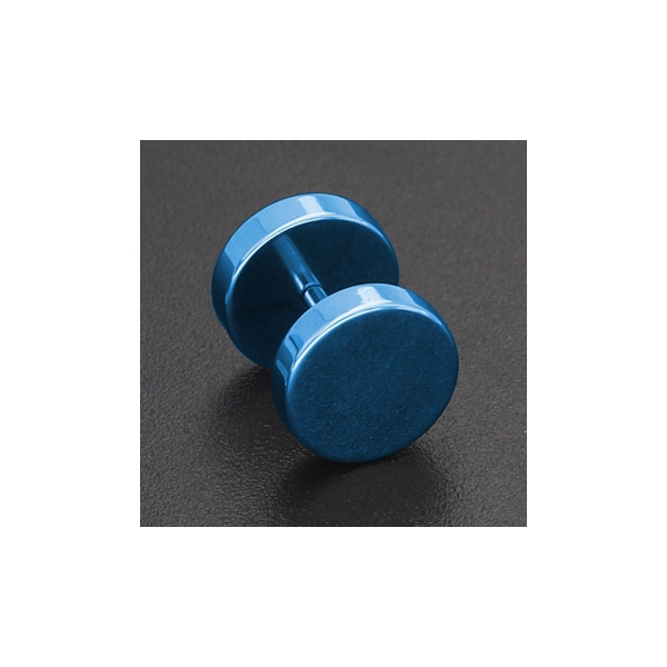 Cavilha auricular SCREW STUD Blue