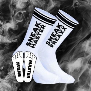 SneakFreaxx Meias SNEAK MASTER White-Black