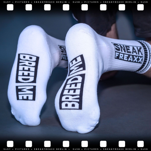 BREED ME Socks White-Black