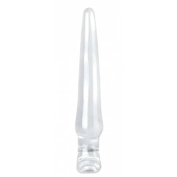 Transparenter Plug Lieps XL 27 x 6cm