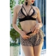 Dreiteiliges Set Alice - Leopard