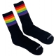 Schwarze Socken PRIDE GYM Rainbow