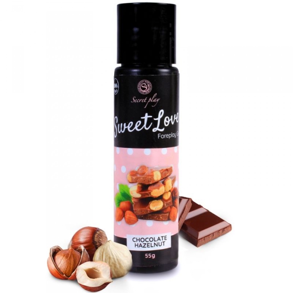 Lubricante comestible Sweet Love Chocolate Hazelnut 60ml