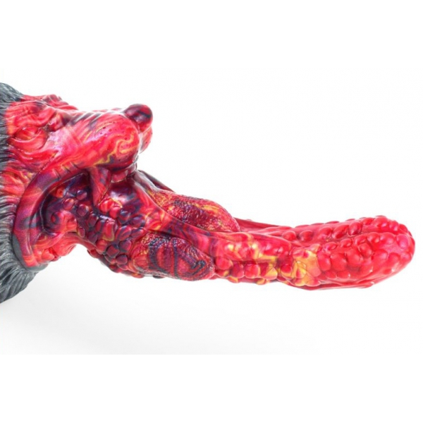 Dragon Dildo SQUAREL 14 x 5.2cm