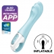 Aufblasbarer Vibrator Air Pump Vibrator 5+ Satisfyer 12 x 3.5cm