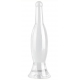 Transparenter Plug Bottle M 22 x 5.5cm