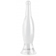 Transparenter Plug Bottle L 26 x 6.5cm