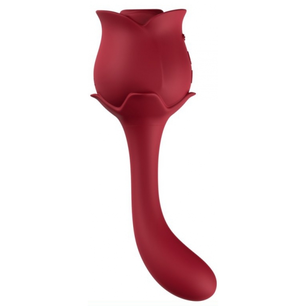 Stimolatore clitorideo rosso Roselover