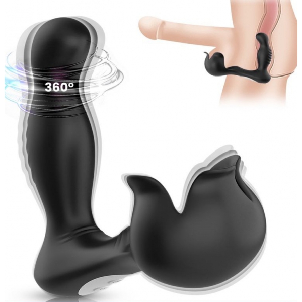 Plug prostatico rotante con sacchetto Surround 10 x 3,4 cm