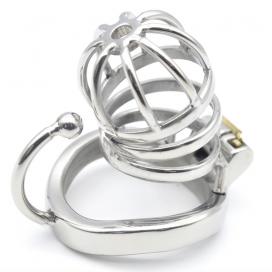 CockLock Hooky metal chastity cage 7.5 x 3.3cm