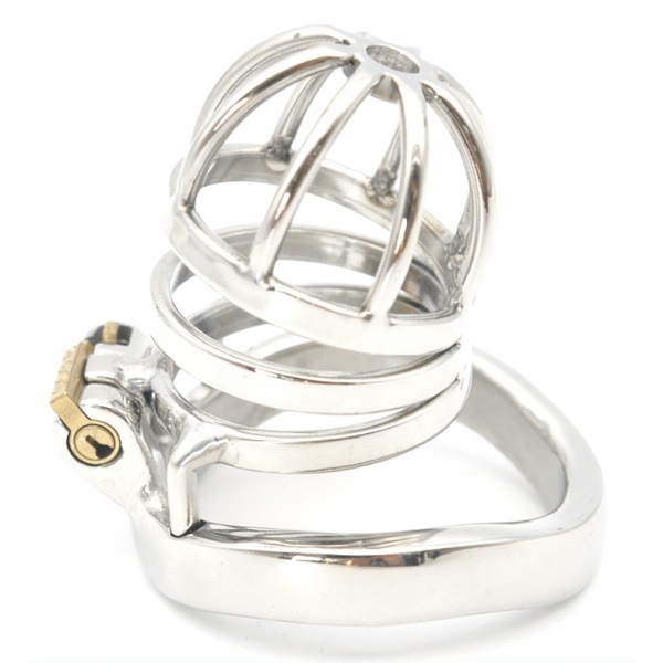 Bent Ring Cock Chastity Cage