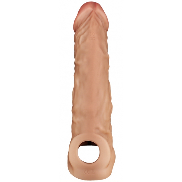 Funda para el pene con vibración leve 15 x 4,2 cm