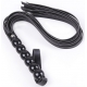 Flogger With Black Gourd Handle Noir