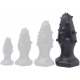 Silicone plug Monster Spike XL 16 x 6.5cm Black