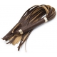 Suede Leather Flogger Brown