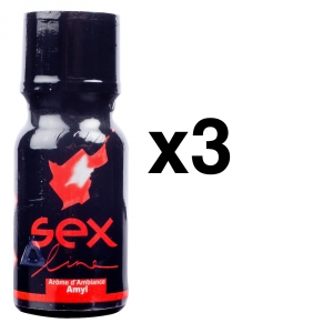 Sexline SEX LINE Amyle 15ml x3