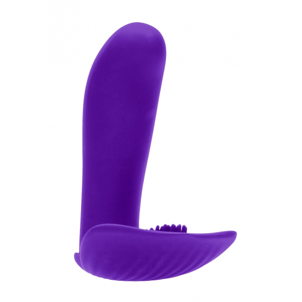 LEON Estimulador Vibratorio 8,5 x 3cm Morado