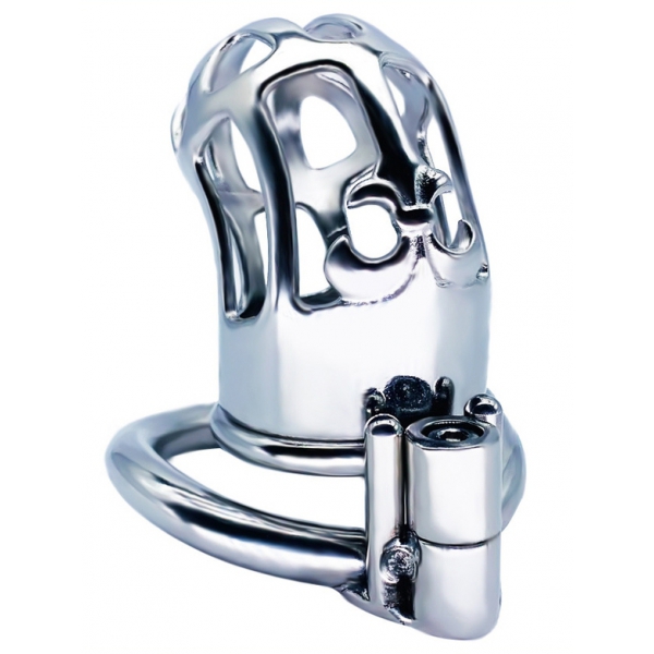 Metal chastity cage Royal Steel 7 x 3cm