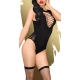 Body with fishnet stockings HOTTER THAN HELL Black