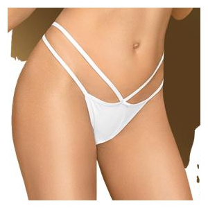 Penthouse Thong CLASSIFIED White