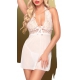 Babydoll bianco SWEET & SPICY