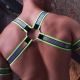 REFLECTOR BODY HARNESS NEON GREEN