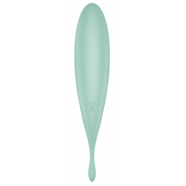 Twirling Pro Satisfyer Connected Clitoral Stimulator Verde