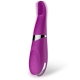 Vibrador de lengua Estimulador de clítoris 19cm Morado