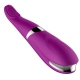 Vibrador de lengua Estimulador de clítoris 19cm Morado