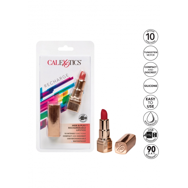 Rossetto Vibro 8 cm rosso