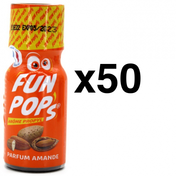  FUN POP'S Perfume de Propilo Almendra 15ml x50