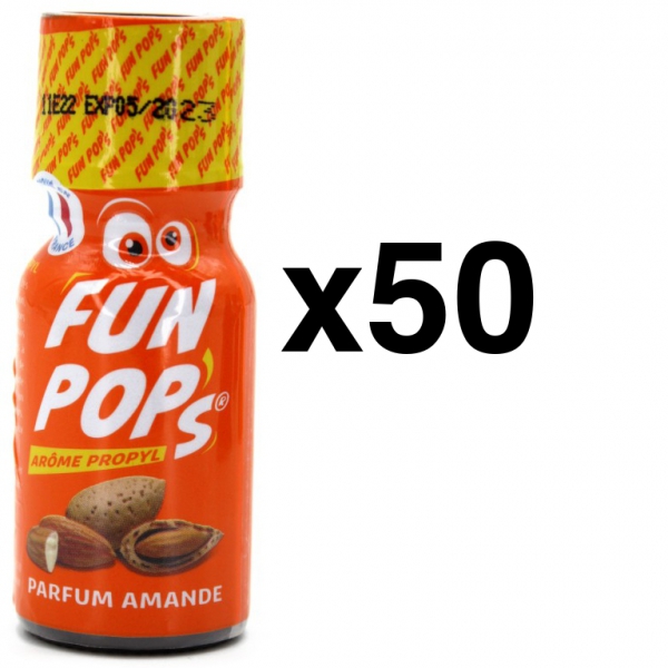 FUN POP'S Propyle Parfum Amande 15ml x50