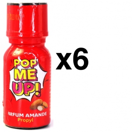 Pop Me Up !  POP ME UP Parfum Amandel 15ml x6