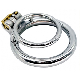 CockLock Doppio anello del pene in metallo Anelli Duo 37 mm
