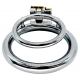 Doppelter Penisring aus Metall Duo Rings 37mm