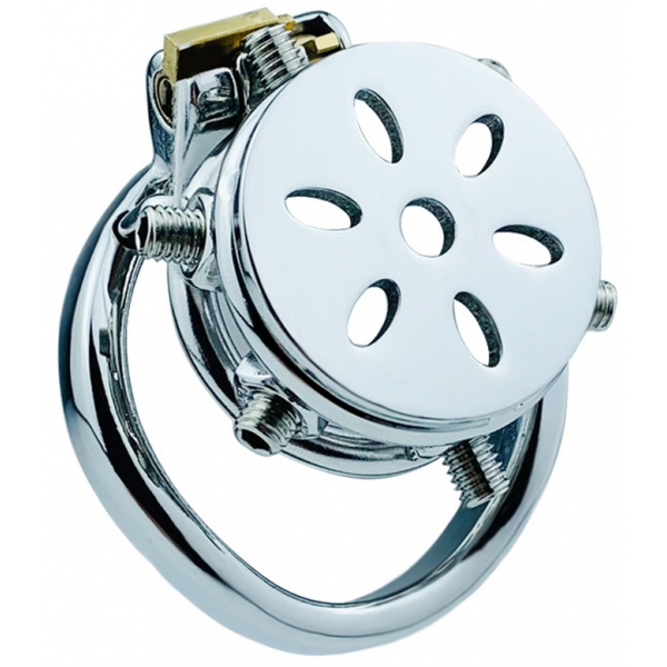 Little Pics metal chastity cage 3.5 x 3.2cm