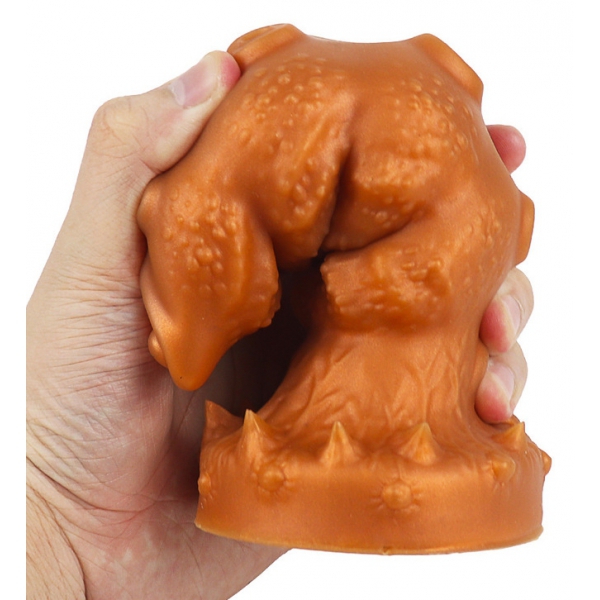 Offbeat Silicone Butt Plug ORANGE