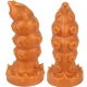 Offbeat Silicone Butt Plug ORANGE