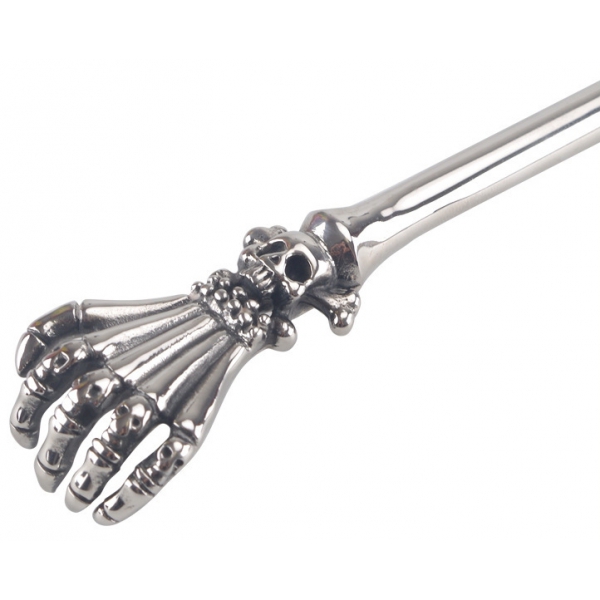 Asta per uretra in metallo Skeleton S 15 cm - Diametro 6 mm