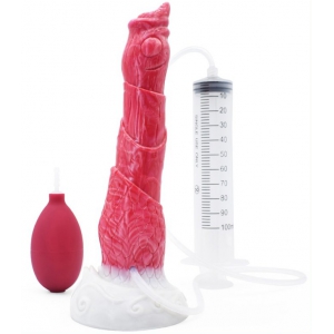 Anal Predator Monster Finn Uhr 20 x 4.8cm Dildo mit Ejakulation