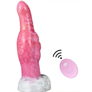 PINKALIEN Vibrating Dildo Monster Viby Linops 20 x 5.5cm