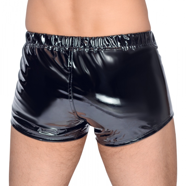 Boxershort VINYL ZIP Zwart