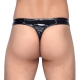 G-string VINYL RIO Zwart