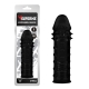 Extra Texture Penis Sleeve 16 x 4.5cm Black