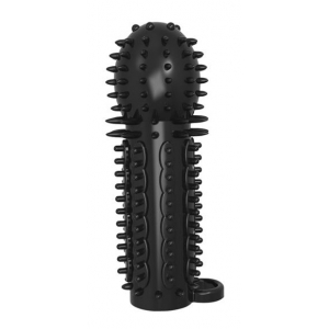 Superme Nubby penis sleeve 14.5 x 4.8cm Black